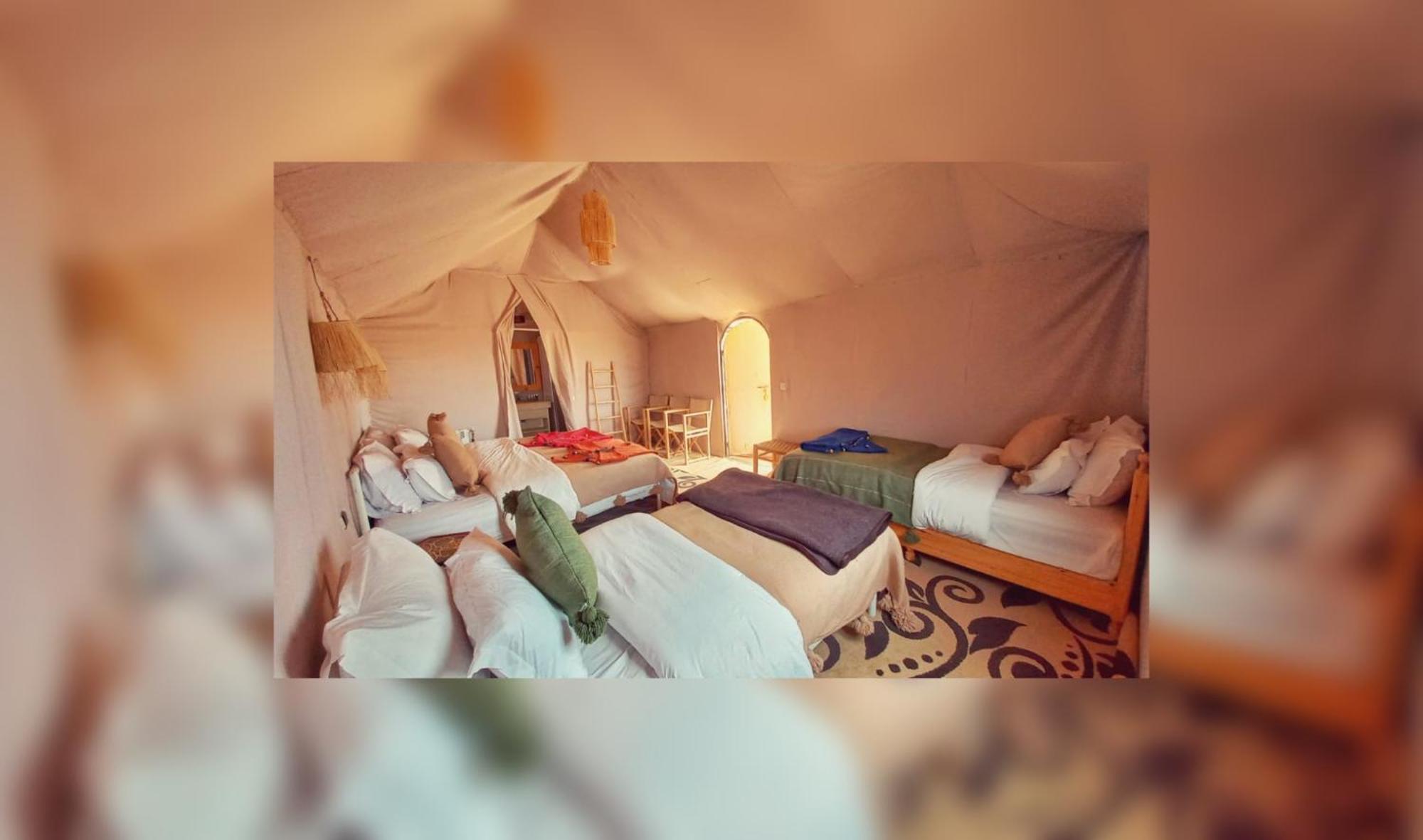 Вилла Sahara Vibes Luxury Camp Мерзуга Экстерьер фото